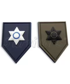 Σήματα 3D Υπαστυνόμος Β (Πέτου) Έγχρωμα Σήματα 3D Υπαστυνόμος Β (Πέτου) Έγχρωμα