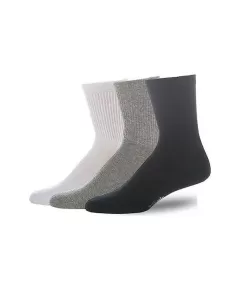 Xcode Κάλτσες 3 Ζευγαριών Tennis Soft Elastic Μαύρο/Γκρι/Λευκό, Μέγεθος Παπουτσιών: 35-38 Xcode Κάλτσες 3 Ζευγαριών Tennis Soft Elastic Μαύρο/Γκρι/Λευκό, Μέγεθος Παπουτσιών: 35-38