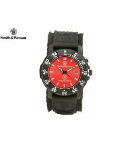 Smith & Wesson Fire Fighters watch red black with nylon strap