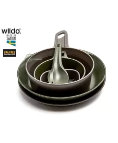 Σκεύος Φαγητού 6 τεμ Wildo Explorer Kit Polypropylene Χακί Σκεύος Φαγητού 6 τεμ Wildo Explorer Kit Polypropylene Χακί