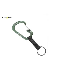 Nite Ize Slidelock Carabiner Alluminium #3 Green
