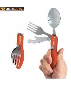 4-In-1 Πολυεργαλείο φαγητού Camping QuickSurvive 4-In-1 Πολυεργαλείο φαγητού Camping QuickSurvive