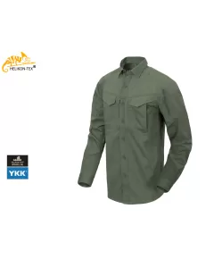Helikon Defender Mk2 PolyCotton Ripstop Olive Green tactical shirt