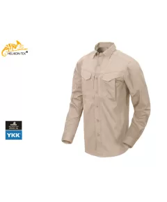 Helikon Defender Mk2 PolyCotton Ripstop Khaki tactical shirt
