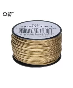 Νήμα Micro Cord 38.1m Tan Atwood Rope MFG Νήμα Micro Cord 38.1m Tan Atwood Rope MFG