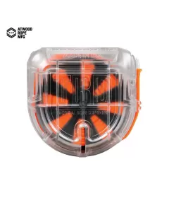 Tactical Rope Dispenser Clear Atwood Rope MFG Tactical Rope Dispenser Clear Atwood Rope MFG