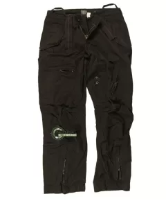 Trouser Vintage Mil-Tec Pilot Cargo Black, Clothes Size: XS