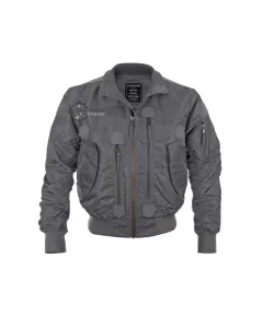 Μπουφάν US Tactical Flight Jacket Mil-Tec Urban Grey, Μέγεθος Ρούχου: M Μπουφάν US Tactical Flight Jacket Mil-Tec Urban Grey, Μέγεθος Ρούχου: M