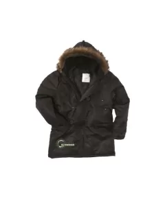 Parka Jacket US N3B Black, Clothes Size: S