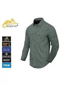 Helikon Concealed Carry Savage Green Checkered tactical shirt