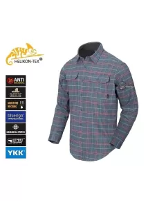 Helikon-Tex Greyman Graphite Plaid low-profile shirt