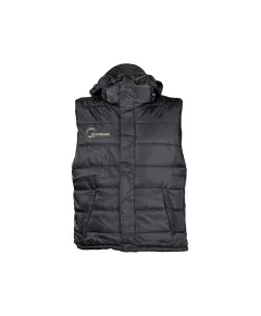 MFH Jacket Vest Detachable Hood Black, Clothes Size: M