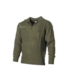 Pullover Troyer Olive MFH, Clothes Size: S