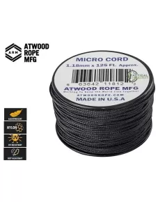 Νήμα Micro Cord 37.5m Μαύρο Νήμα Micro Cord 37.5m Μαύρο