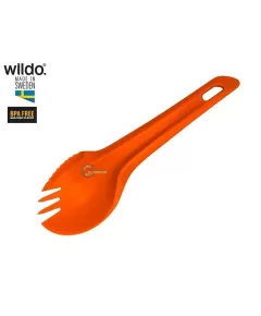 Wildo Spork Κουταλομαχαιροπίρουνο Πορτοκαλί Wildo Spork Κουταλομαχαιροπίρουνο Πορτοκαλί