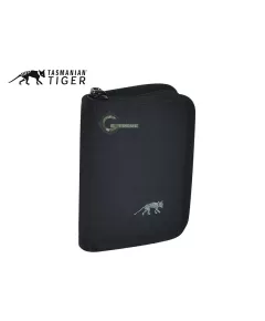 Tasmanian Tiger Mil Wallet Μαύρο - πορτοφόλι από Cordura 700D με φερμουάρ και θήκες για κάρτες