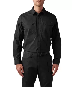 5.11 Abr Pro Shirt Long Sleeves Black, Clothes Size: S