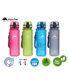 AplinTec Bottle BPA Free Fast Open Pink 500ml