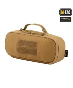 M-Tac Elite Tool Travel Case Medium Coyote - tactical Cordura pouch with Velcro panel