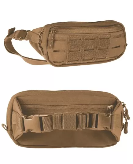 Mil-Tec Laser Cut Waist Bag Dark Coyote