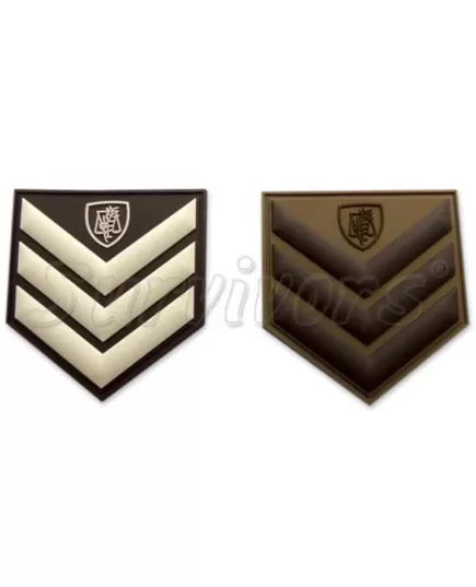 Police Patch 3D Police Insignia Sergeant Investigative Officer (For Arm) Colored, 2 image
