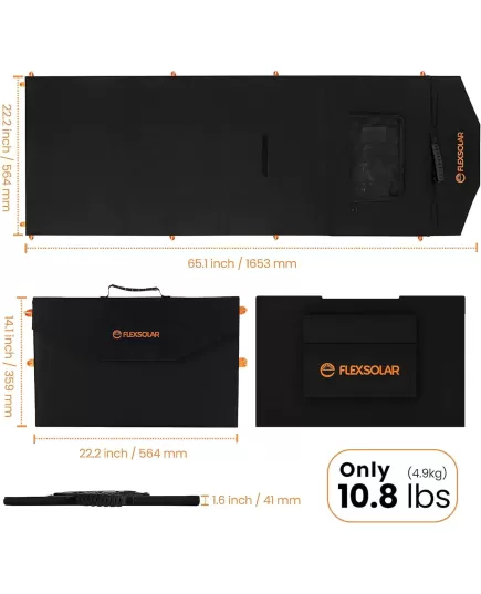 Flex Solar 120 Watt Portable Solar Panel, 4 image