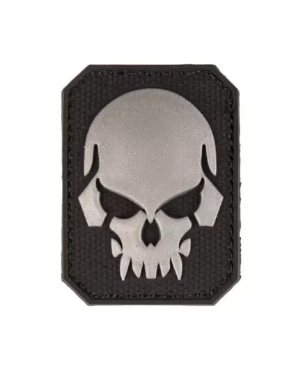 Mil-Tec Πατσάκι Κρανίο Μικρό Black/Grey Mil-Tec Πατσάκι Κρανίο Μικρό Black/Grey