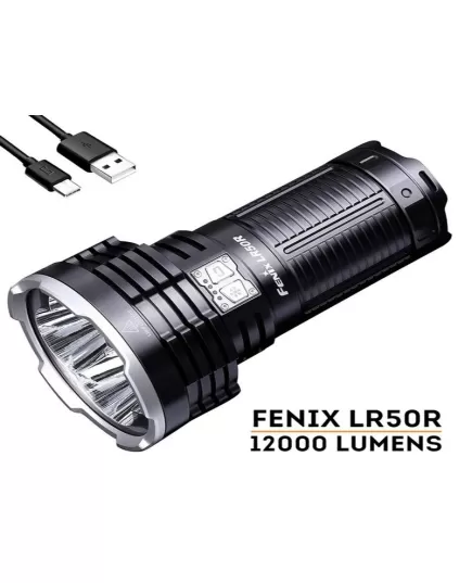 Επαναφορτιζόμενος Φακός Led Fenix LR50R Επαναφορτιζόμενος Φακός Led Fenix LR50R