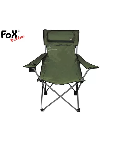 Πτυσσόμενη Καρέκλα Folding Chair Delux Λαδί Fox Outdoor Πτυσσόμενη Καρέκλα Folding Chair Delux Λαδί Fox Outdoor