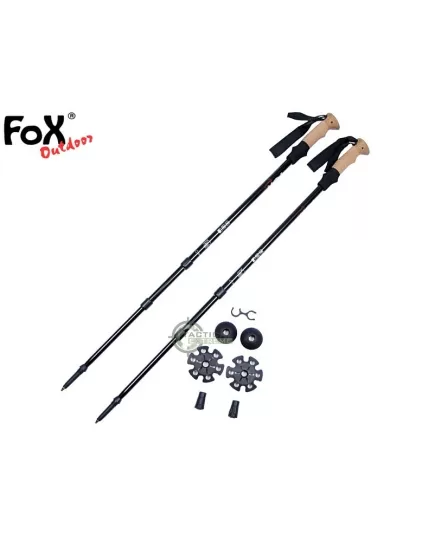 Μπατόν Πεζοπορίας Aluminium Trekking Poles Cork Handle Μπατόν Πεζοπορίας Aluminium Trekking Poles Cork Handle