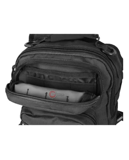 Mil-Tec Assault Pack Small One Strap Black 8L, 12 image
