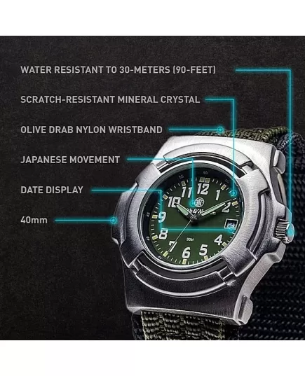 Smith & Wesson Lawman Watch Olive