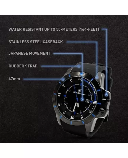 Smith & Wesson Trooper Watch Blue Tactical Quartz, 2 image