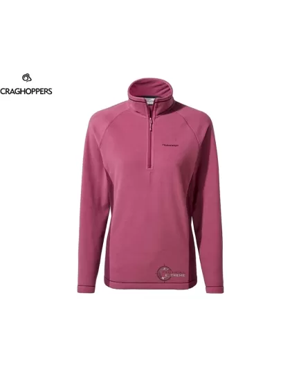 Γυναικεία Μπλούζα Fleece Με Φερμουάρ Craghoppers Miska Half-Zip BatonRg/BCur, Μέγεθος Ρούχου: L Γυναικεία Μπλούζα Fleece Με Φερμουάρ Craghoppers Miska Half-Zip BatonRg/BCur, Μέγεθος Ρούχου: L