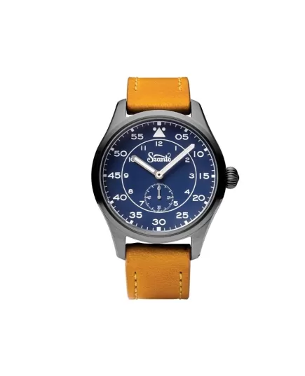 Szanto Heritage Aviator Watch Small Seconds Blue Dial 2756, 4 image
