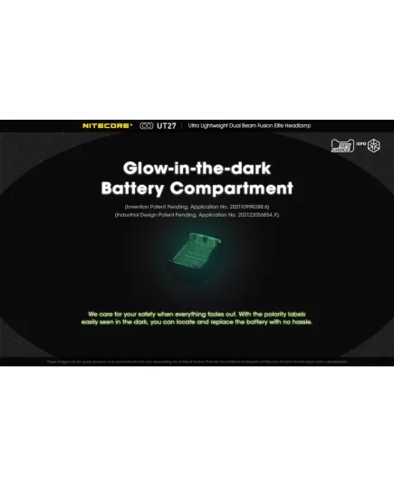 Επαναφορτιζόμενος Φακός Κεφαλής Led Nitecore UT27 Pro 520 Lumens + 2x HBL1300Lion Battery , 10 imageΕπαναφορτιζόμενος Φακός Κεφαλής Led Nitecore UT27 Pro 520 Lumens + 2x HBL1300Lion Battery, 10 image
