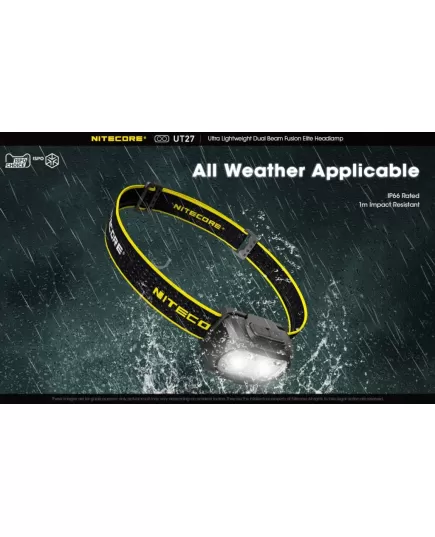 Επαναφορτιζόμενος Φακός Κεφαλής Led Nitecore UT27 Pro 520 Lumens + 2x HBL1300Lion Battery , 23 imageΕπαναφορτιζόμενος Φακός Κεφαλής Led Nitecore UT27 Pro 520 Lumens + 2x HBL1300Lion Battery, 23 image