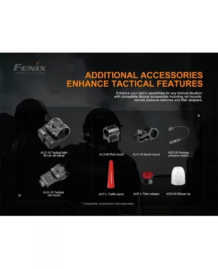 Επαναφορτιζόμενος Φακός Fenix TK22 Tac Tactical Flashlight 2800 Lumens , 6 imageΕπαναφορτιζόμενος Φακός Fenix TK22 Tac Tactical Flashlight 2800 Lumens, 6 image