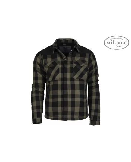 Mil-Tec Lumber Jacket Black Olive teddy επένδυση μπουφάν