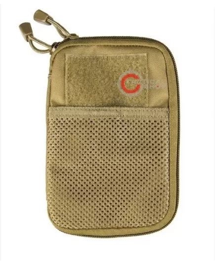 Mil-Tec Pocket Pouch Organizer Coyote with MOLLE and Velcro