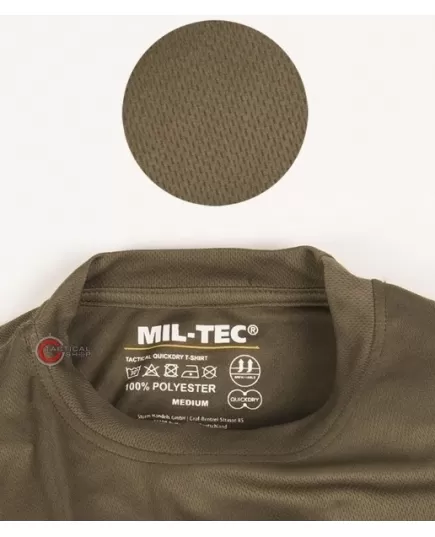 Mil-Tec Κοντομάνικο Μπλουζάκι Αντιιδρωτικό Quick Dry Μαύρο, Μέγεθος Ρούχου: M , 2 imageMil-Tec Κοντομάνικο Μπλουζάκι Αντιιδρωτικό Quick Dry Μαύρο, Μέγεθος Ρούχου: M, 2 image
