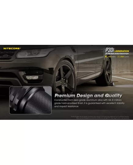 Φακός Nitecore P30i 2000 Lumens , 7 imageΦακός Nitecore P30i 2000 Lumens, 7 image