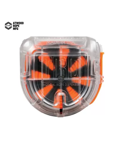 Tactical Rope Dispenser Clear Atwood Rope MFG Tactical Rope Dispenser Clear Atwood Rope MFG