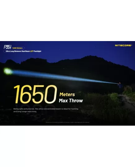 Φακός Nitecore P35i 3000 Lumens , 6 imageΦακός Nitecore P35i 3000 Lumens, 6 image