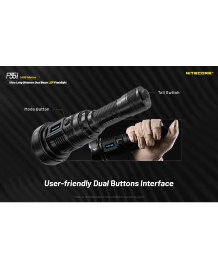 Φακός Nitecore P35i 3000 Lumens , 9 imageΦακός Nitecore P35i 3000 Lumens, 9 image
