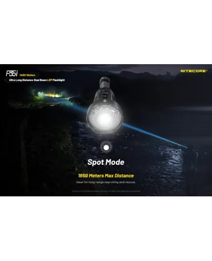 Φακός Nitecore P35i 3000 Lumens , 11 imageΦακός Nitecore P35i 3000 Lumens, 11 image