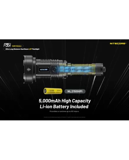 Φακός Nitecore P35i 3000 Lumens , 14 imageΦακός Nitecore P35i 3000 Lumens, 14 image