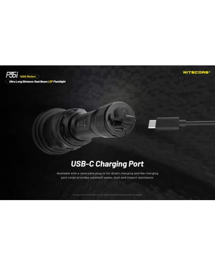 Φακός Nitecore P35i 3000 Lumens , 15 imageΦακός Nitecore P35i 3000 Lumens, 15 image