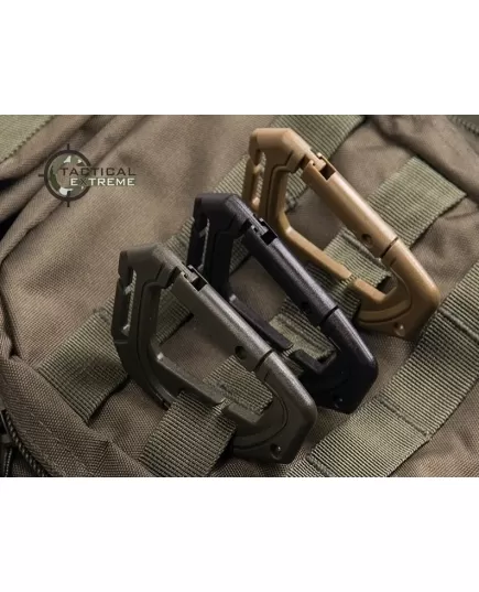 Tactical Carabiner Mil-Tec Olive, 3 image