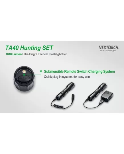 Επαναφορτιζόμενος Φακός Nextorch TA40 Hunting Kit , 11 imageΕπαναφορτιζόμενος Φακός Nextorch TA40 Hunting Kit, 11 image